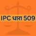 IPC धारा 509 IPC Section 509