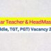 Bihar Teacher and HeadMaster Middle, TGT, PGT Vacancy 2023