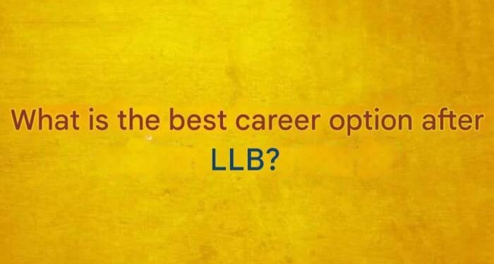 best career options after LLB