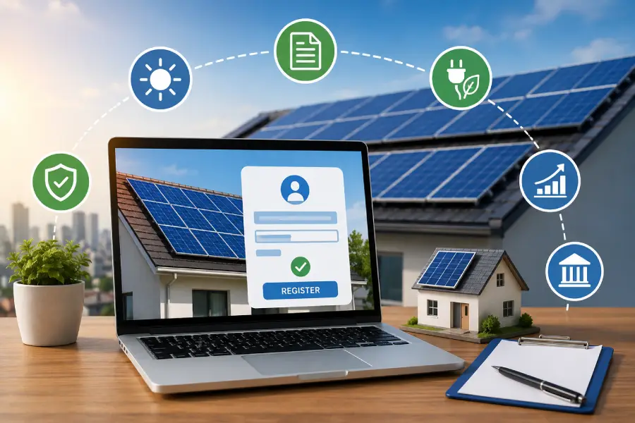 National Portal for Rooftop Solar helps Indian households apply for rooftop solar subsidies online