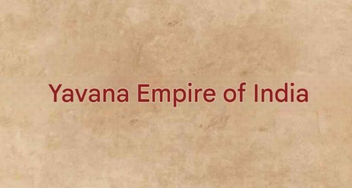 Yavana Empire in India