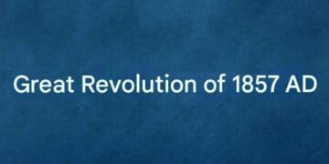 Great Revolution of 1857 AD