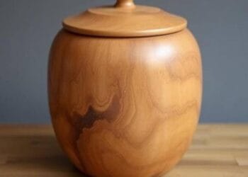 Mango Wood Jar