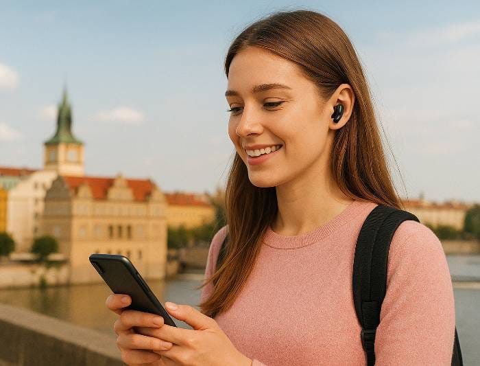 AI Language Translation Earbuds