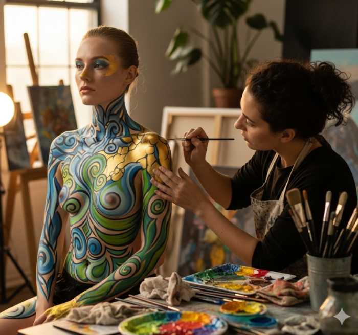 Bodypainting art and culture