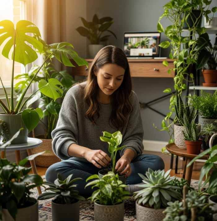 Selling plants from home as a profitable business idea