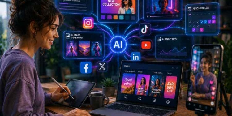 best AI social media tools