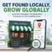Small business using local SEO strategies to improve local search rankings, attract nearby customers, and increase store visits and leads.