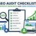 SEO audit checklist for improving website rankings and user experience by analyzing technical SEO, on-page SEO, and site performance issues.