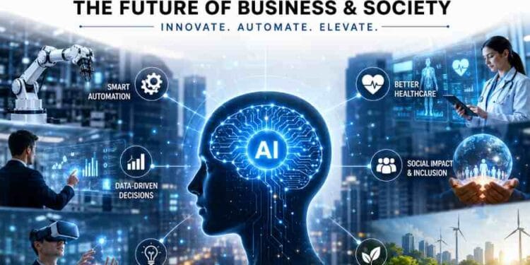 AI transforming business and society with smart technology