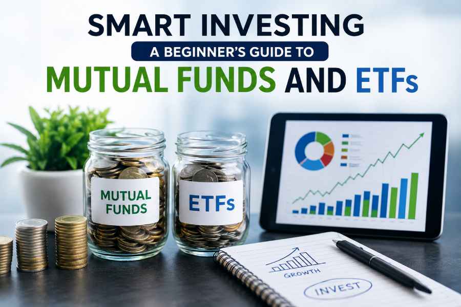 Learn the basics of mutual funds and ETFs with this beginner-friendly investment guide
