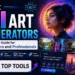 Explore the 25 best AI art generators of 2026 to create stunning AI-generated images, digital artwork, illustrations, logos, concept art, and professional creative designs.