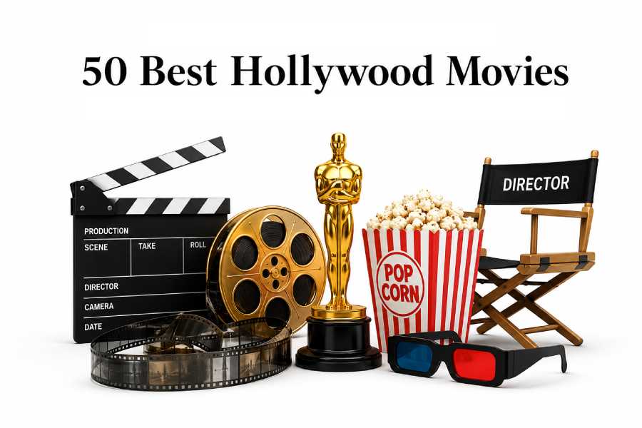the 50 best Hollywood movies of all time ranked by IMDb ratings. Detailed breakdown of directors, genres, plot overviews, and awards
