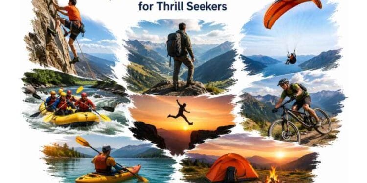 Explore the best outdoor sports activities, including hiking, rock climbing, rafting, kayaking, mountain biking, paragliding, and camping for adventure enthusiasts.