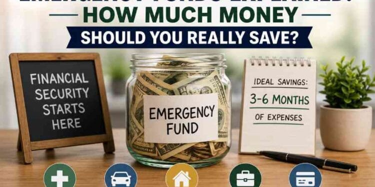 Learn how much money you should keep in an emergency fund to cover unexpected expenses, protect your finances, and achieve long-term financial stability