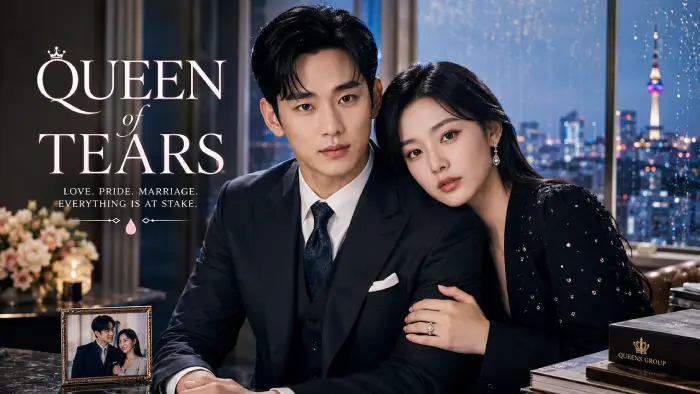 Queen of Tears is a global phenomenon blending high-stakes marital romance with corporate drama.