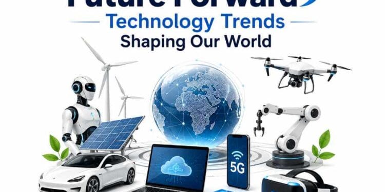 AI, robotics, 5G, EV, and future technology innovations