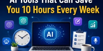 A practical guide to recovering 10+ hours weekly using 25 specialized AI tools for writing, automation, meetings, coding, and workflow design.