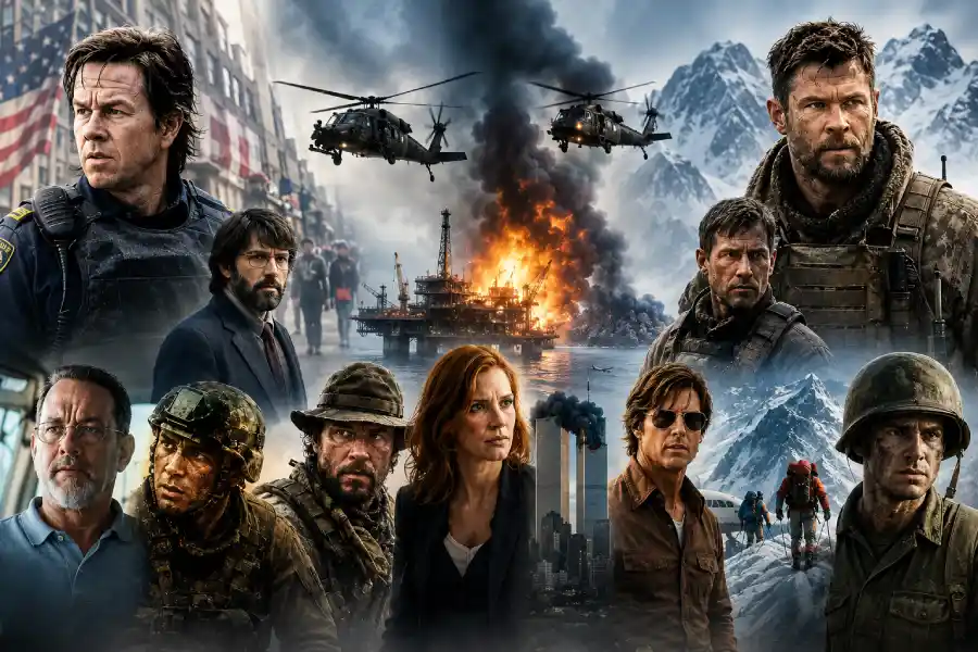 Explore incredible action thriller movies inspired by real-life heroes, missions, crimes, and survival stories.