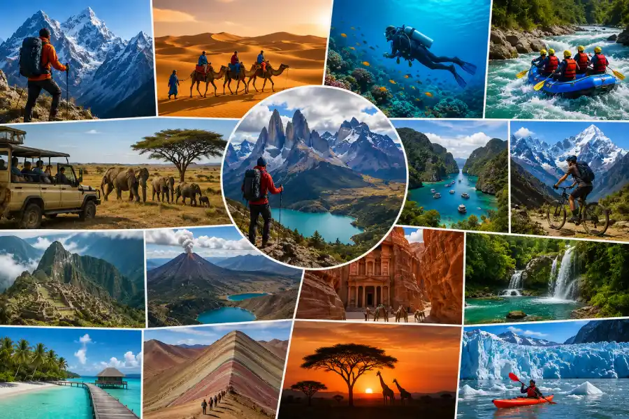 adventure travel destinations and outdoor activities