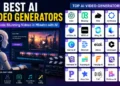 Comprehensive visual comparison of the best AI video generators, showing tools for text-to-video, AI avatars, and video editing