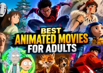 A comprehensive guide to the best animated movies for adults, covering anime, psychological thrillers, emotional dramas, dark comedy, fantasy, and experimental animation.