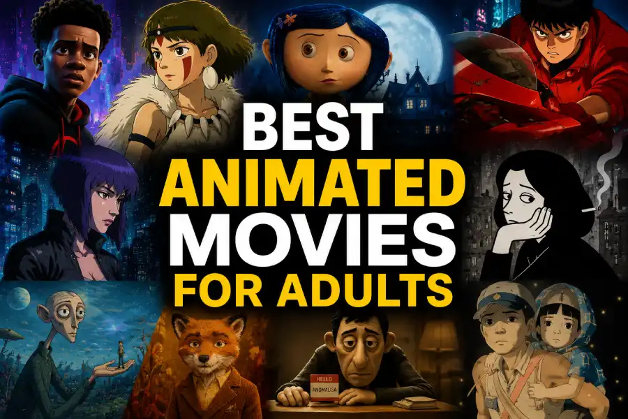 Best animated movies for adults to watch