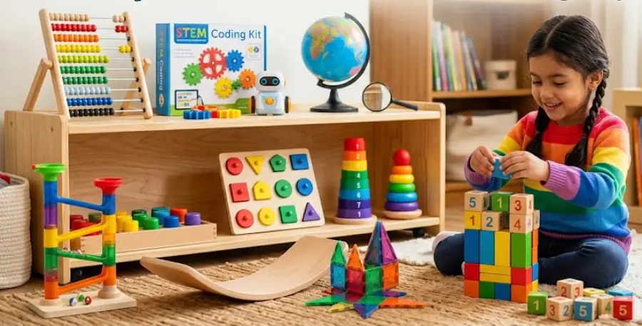 Montessori, STEM, and educational learning toys