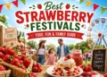 25 best strawberry festivals in the USA featuring fresh berries and family activities