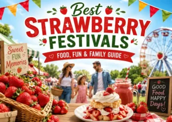 25 best strawberry festivals in the USA featuring fresh berries and family activities