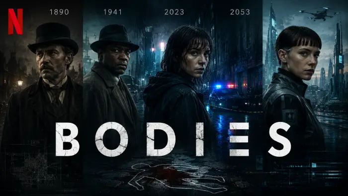 A fascinating murder mystery spanning four timelines.