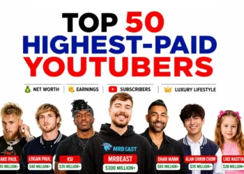 Digital creators ranked by estimated annual income, consumer brand equity, and business ventures in 2026.