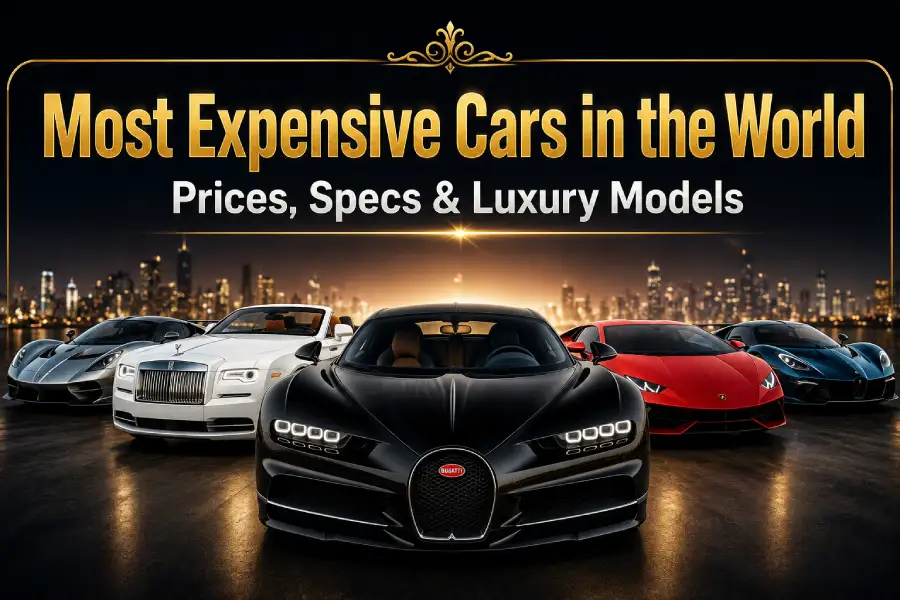 Most Expensive Cars in the World Prices, Specs & Luxury Models