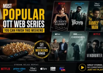 Looking for a short binge-watch? Explore the best OTT web series you can complete this weekend across Netflix, Prime Video, Hulu, Disney+, Apple TV+, and more.